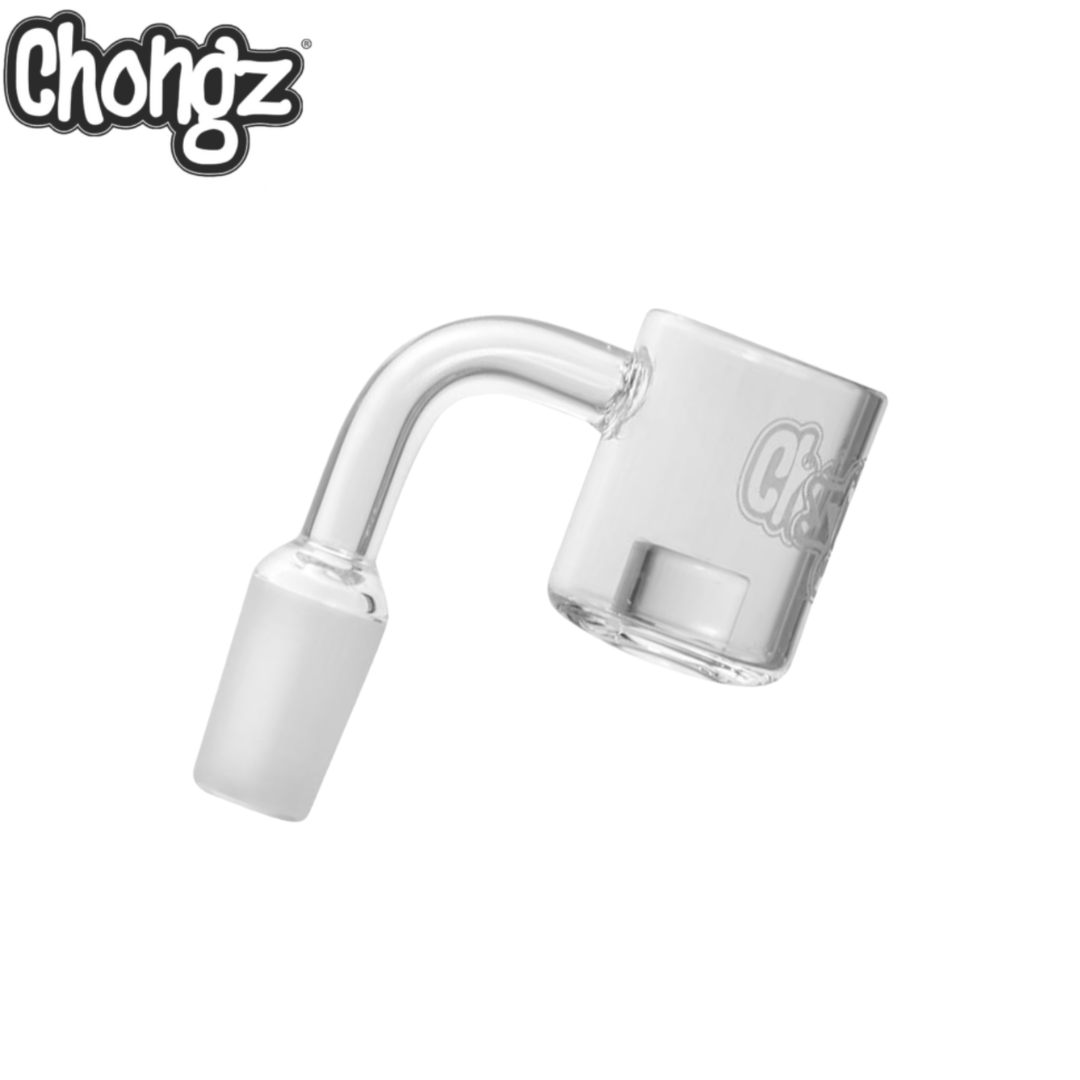 Dabber, Chongz®, Glas, Skeleton, Weiß